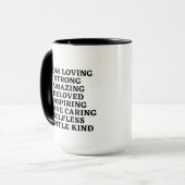 強く驚く最愛の勇者を愛インスパイアする母 マグカップ (正面左)