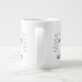 強く、巨大なコーヒーマグを勇気づける ジャンボコーヒーマグカップ (裏面)