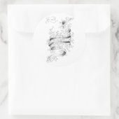 強く、美しく、勇敢 ラウンドシール (バッグ)