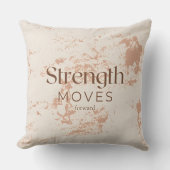 強さが枕を前方に感動的移動 クッション (正面)