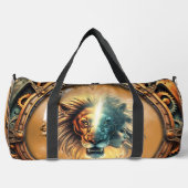 強さとライオンと女性の二重性。 ダッフルバッグ (正面)