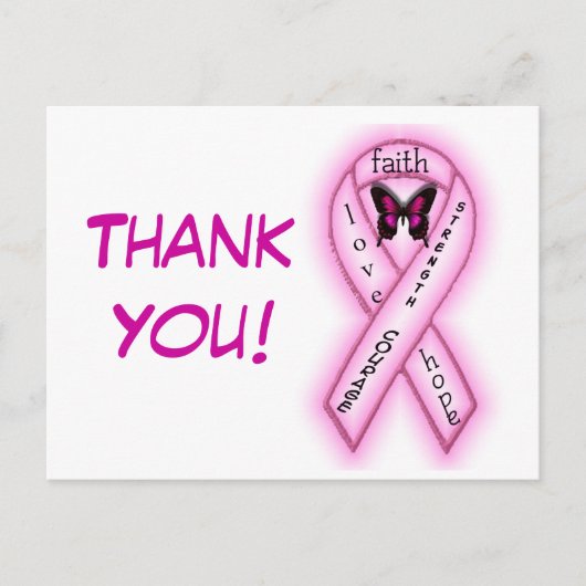 強さと勇気ありがとう ポストカード (正面)