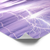 強さと勇気感動的聖書の聖句 ポスター (角)