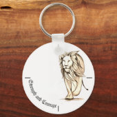 強さと勇気 キーホルダー (正面)