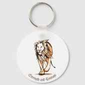 強さと勇気 キーホルダー (裏面)