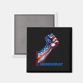 強さと団結レッド州民主党議員アンチトランプ マグネット (正面/裏面)