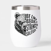 強さと孤独に耐え忍ぶようなものである (背面)