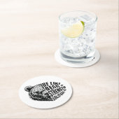 強さと孤独に耐え忍ぶようなものである ラウンドペーパーコースター (インサイチュ)