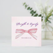 強さと尊厳のカード / コケッティーのポストカード シーズンカード (スタンド正面)