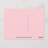 強さと尊厳の母親の日感動的 ポストカード (裏面)