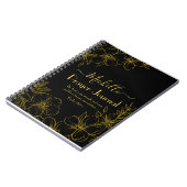 強さと歌の祈りの言葉ジャーナル ノートブック (左側)