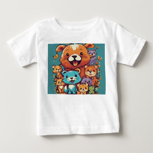 強さと知恵の象徴 ベビーTシャツ (正面)