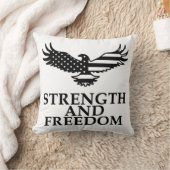強さと自由 クッション (ブランケット)