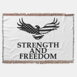 強さと自由 スローブランケット