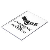 強さと自由 ノートブック (左側)