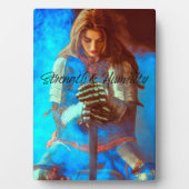 強さと謙虚さのプラーク徴候 フォトプラーク (正面)