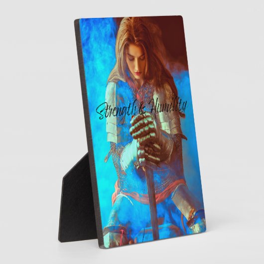 強さと謙虚さのプラーク徴候 フォトプラーク (側面)