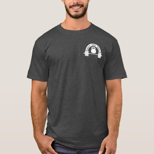 強さにより高い目的があります Tシャツ (正面)