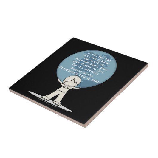 強さに感謝 タイル (側面)