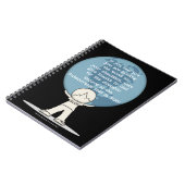 強さに感謝 ノートブック (左側)