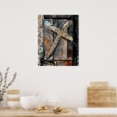 強さのクロス ポスター (キッチン)