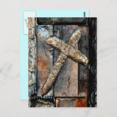 強さのクロス ポストカード (正面/裏面)