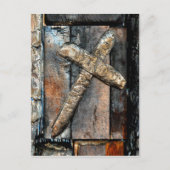 強さのクロス ポストカード (正面)