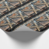 強さのクロス ラッピングペーパー (角)