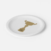 強さのフェスティバル ペーパープレート (アングル)