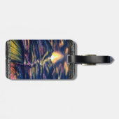 強さの交差と人生の道 ラゲッジタグ (裏面横)