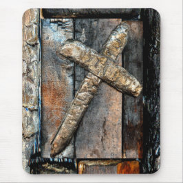 強さの十字 マウスパッド