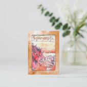 強さの占いカード 名刺 (スタンド正面)