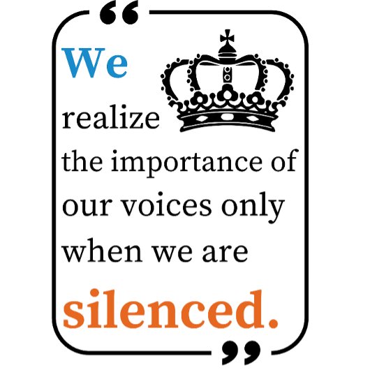 強さの声T型 Tシャツ