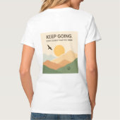 強さの影 Tシャツ (裏面)
