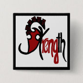 強さの発言 缶バッジ (正面)