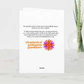 強さの美しい サンキューカード (裏面)