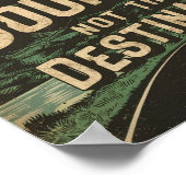 強さは旅の中にある ポスター (角)