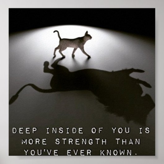 強さやる気を起こさせるのポスター ポスター (正面)