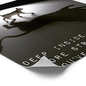 強さやる気を起こさせるのポスター ポスター (角)