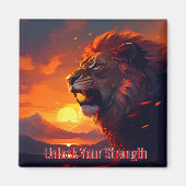 強さやる気を起こさせるの陽性を解除 マグネット (正面)