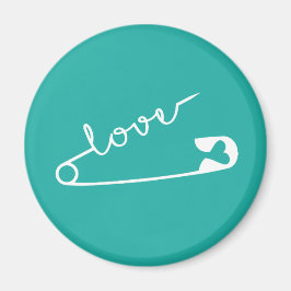 強さを一緒に愛アクア マグネット