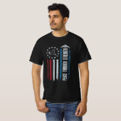 強さを通じた平和 Tシャツ (正面フル)