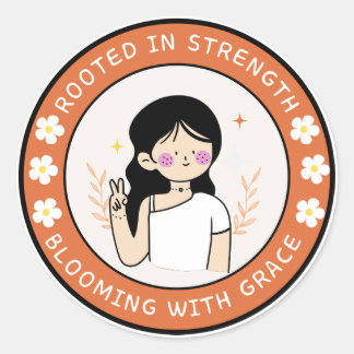 強さステッカーに根差している ラウンドシール