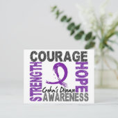 強さ勇気ホープ・クローン病 ポストカード (スタンド正面)