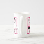 "強さ及び威厳"の聖なる書物、経典の中国のコップ ボーンチャイナマグカップ (裏面)