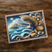 強さ威厳のあると愛国心を象徴するワシ ポスター