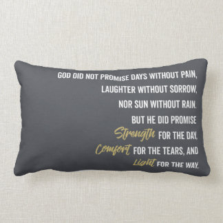 強さ心地よいおよびライトの約束 ランバークッション