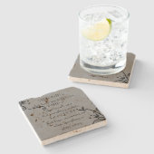 強さ、信仰と希望 ストーンコースター (横)