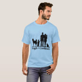 強さ+優しさ Tシャツ (正面フル)