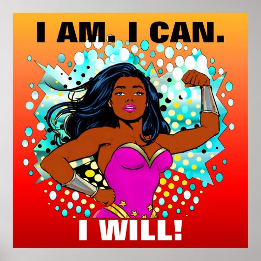 強さ、勇気付けられる、成功 ポスター (正面)